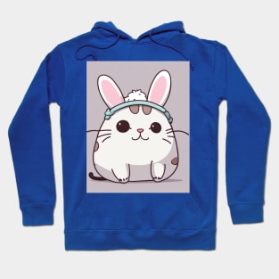 Cute Easter cat pusheen Hoodie